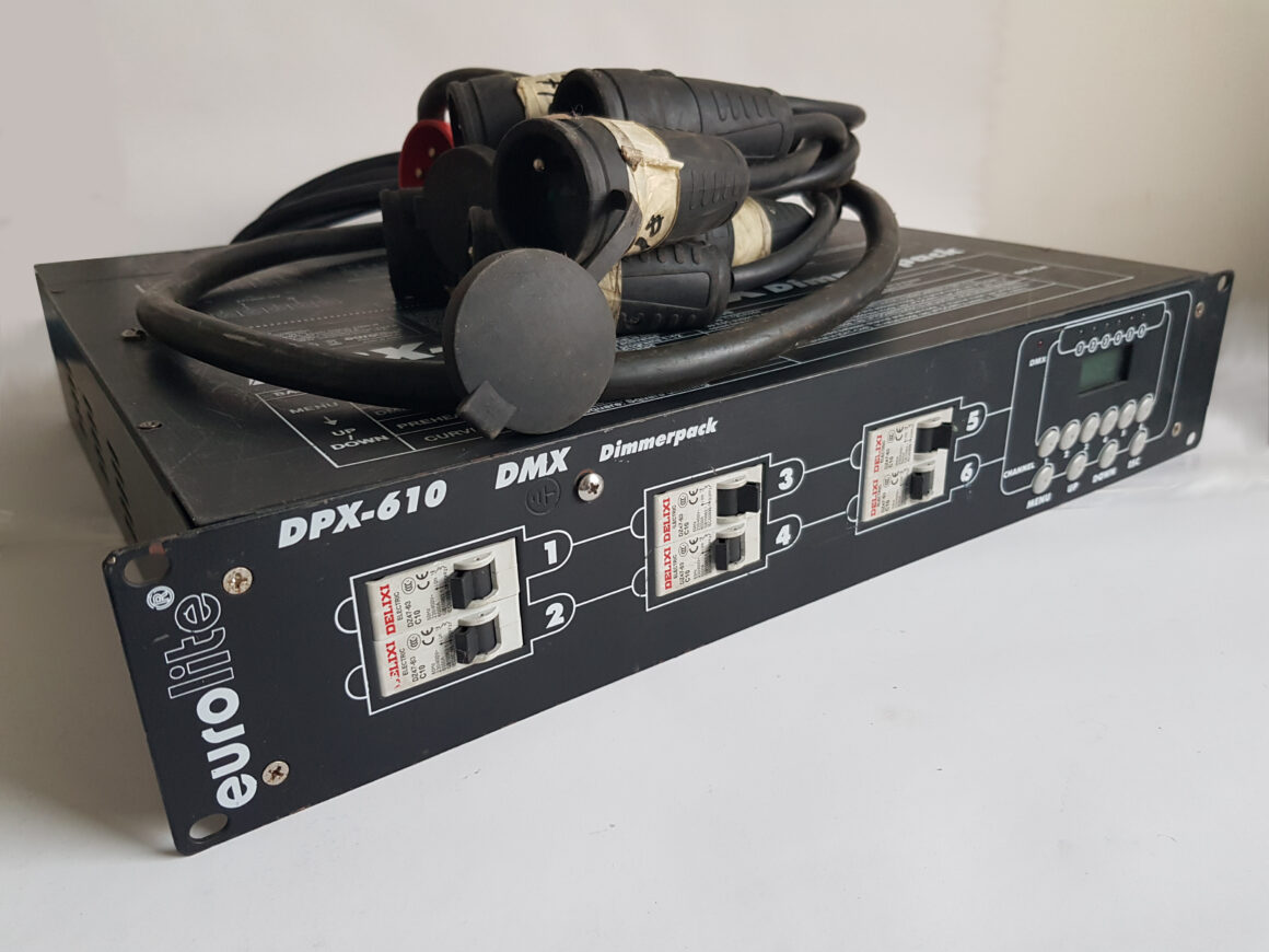 wypozyczalnia_25 Dimmer EUROLITE DPX-610 S DMX