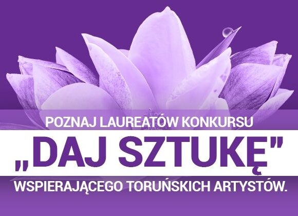 plakat wydarzenia "Daj sztukę"