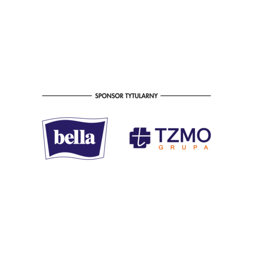 logo sponsora tytularnego Bella i Grupa TZMO