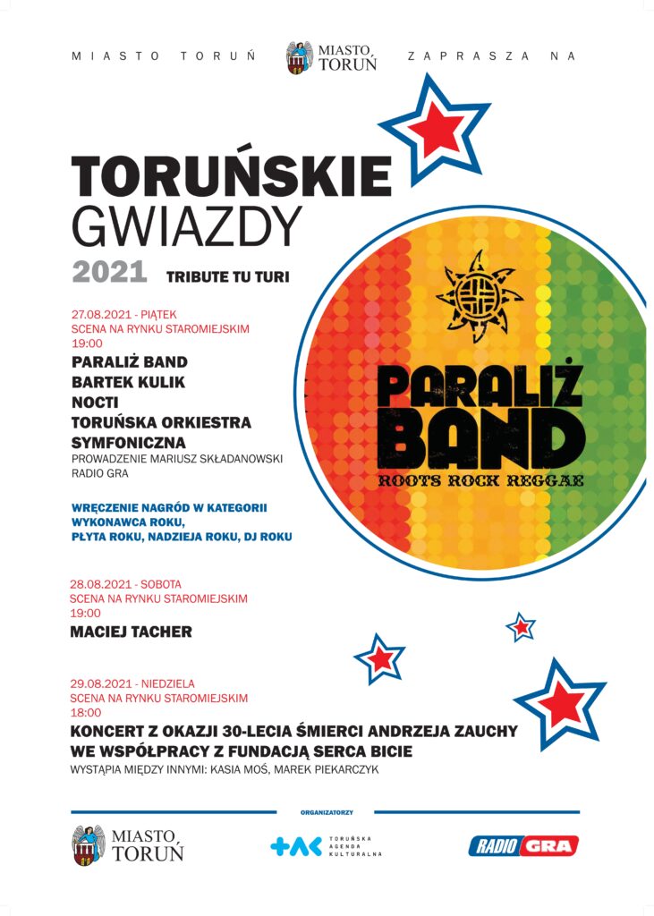 plakat Toruńskie Gwiazdy