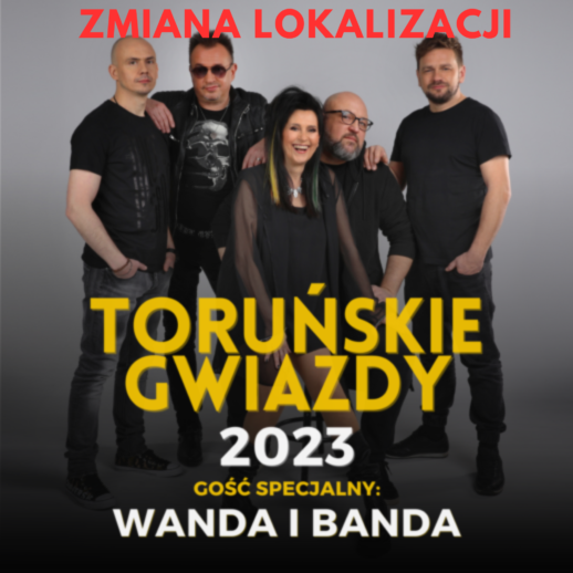 Toruńskie Gwiazdy 2023 – zmiana lokalizacji wydarzeń