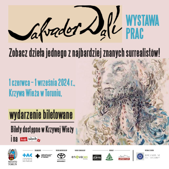 Salvador Dali w Krzywej Wieży w Toruniu