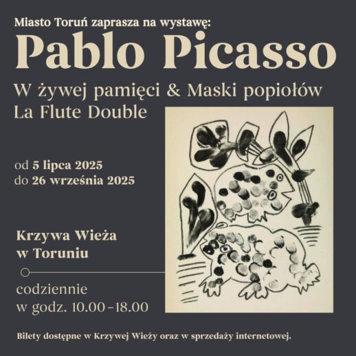 Pablo Picasso w Krzywej Wieży w Toruniu