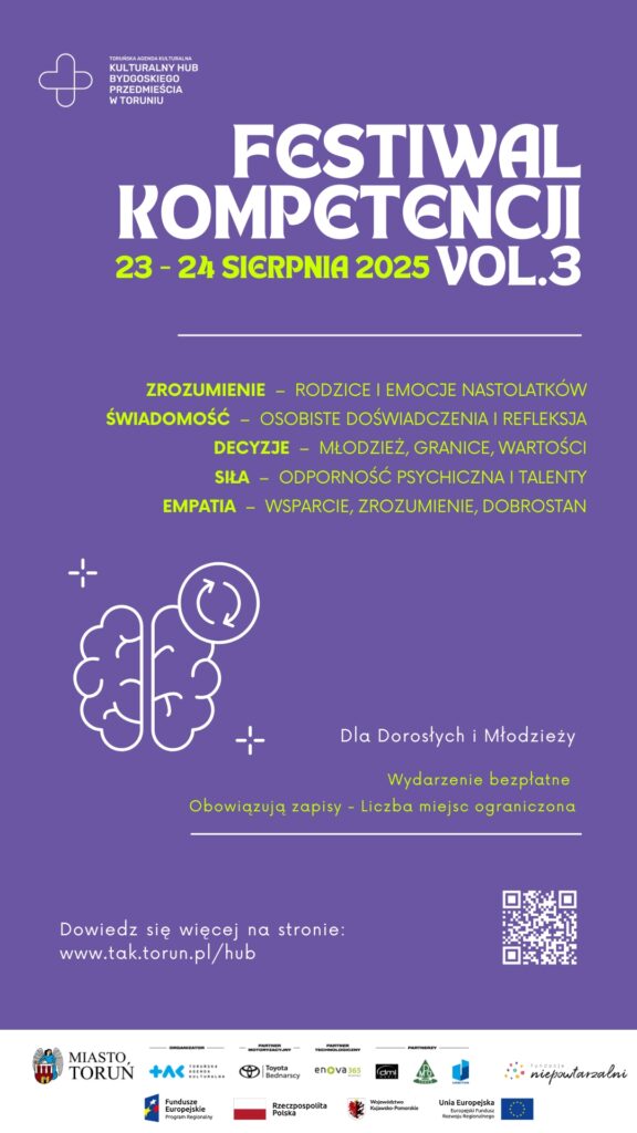 Plakat wydarzenia Festiwal Kompetencji vol. 3.